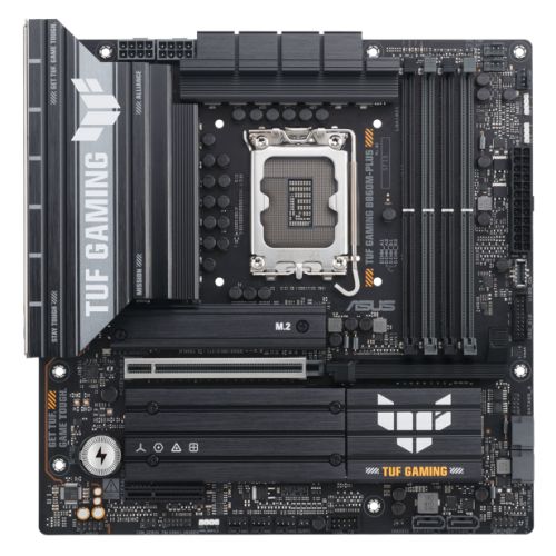 Asus TUF GAMING B860M-PLUS, Intel B860, 1851, Micro ATX, 4 DDR5, HDMI, DP, USB 20Gbps, 2.5G LAN, 3x M.2 - PC Gear UK