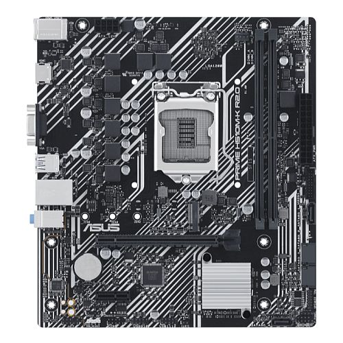 Asus PRIME H510M-K R2.0, Intel H470, 1200, Micro ATX, 2 DDR4, VGA, HDMI, 1x M.2 - PC Gear UK