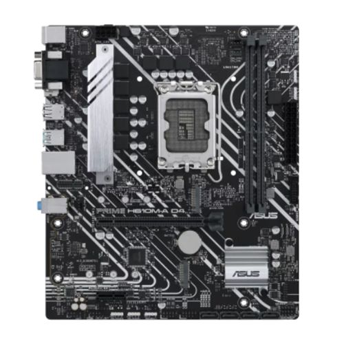 Asus PRIME H610M-A D4 CSM - Corporate Stable Model, Intel H610, 1700, Micro ATX, 2 DDR4, VGA, HDMI, DP, PCIe4, 2x M.2 - PC Gear UK