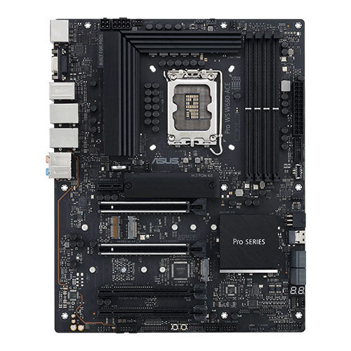 Asus PRO WS W680-ACE, Workstation, Intel W680, 1700, ATX, 4 DDR5, 2x 2.5G LAN, SlimSAS, PCIe5, 3x M.2 - PC Gear UK
