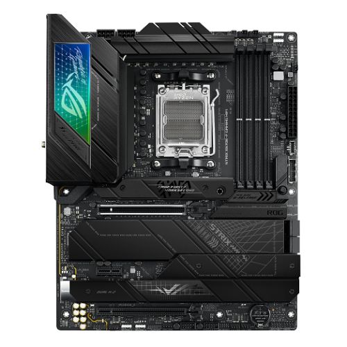 Asus ROG STRIX X670E-F GAMING WIFI, AMD X670, AM5, ATX, 4 DDR5, HDMI, DP, Wi-Fi 6E, 2.5G LAN, PCIe5, RGB, 4x M.2 - PC Gear UK
