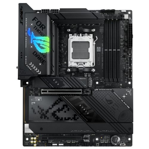 Asus ROG STRIX X870-F GAMING WIFI, AMD X870, AM5, ATX, 4 DDR5, HDMI, DP, 2 USB4, Wi-Fi 7, 2.5G LAN, PD 30W, RGB, 4x M.2 - PC Gear UK