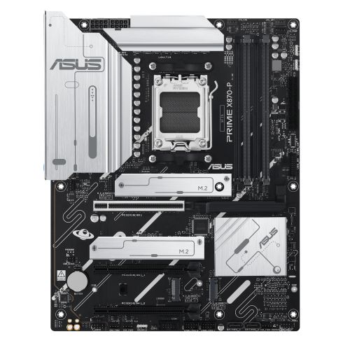 Asus PRIME X870-P, AMD X870, AM5, ATX, 4 DDR5, HDMI, 2 USB4, 2.5G LAN, 4x M.2 - PC Gear UK