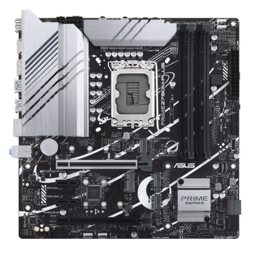 Asus PRIME Z790M-PLUS, Intel Z790, 1700, Micro ATX, 4 DDR5, HDMI, DP, GB LAN, PCIe5, 3x M.2 - PC Gear UK