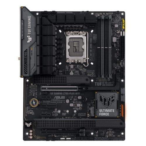 Asus TUF GAMING Z790-PLUS WIFI, Intel Z790, 1700, ATX, 4 DDR5, HDMI, DP, Wi-Fi 6E, 2.5G LAN, PCIe5, RGB, 4x M.2 - PC Gear UK