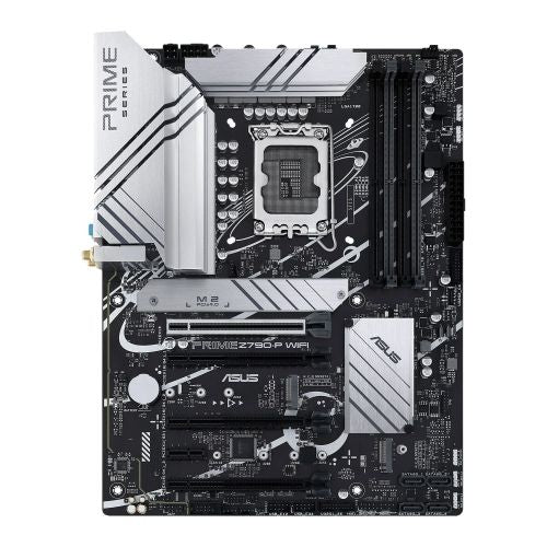 Asus PRIME Z790-P WIFI, Intel Z790, 1700, ATX, 4 DDR5, HDMI, DP, Wi-Fi 6, 2.5G LAN, PCIe5, 3x M.2 - PC Gear UK