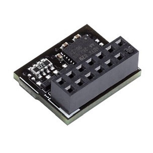 Asus (TPM-SPI) TPM Module, 14-1 pin & SPI Interface, Securely Stores Keys, Data, Passwords & Digital Certificates - PC Gear UK