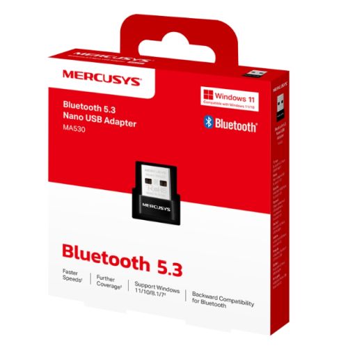 Mercusys (MA530) Bluetooth 5.3 Nano USB Adapter - PC Gear UK