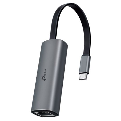 TP-LINK (UE302C) USB-C To 2.5 Gigabit Ethernet Adapter, Windows/Mac/Chrome/Linux Compatible - PC Gear UK