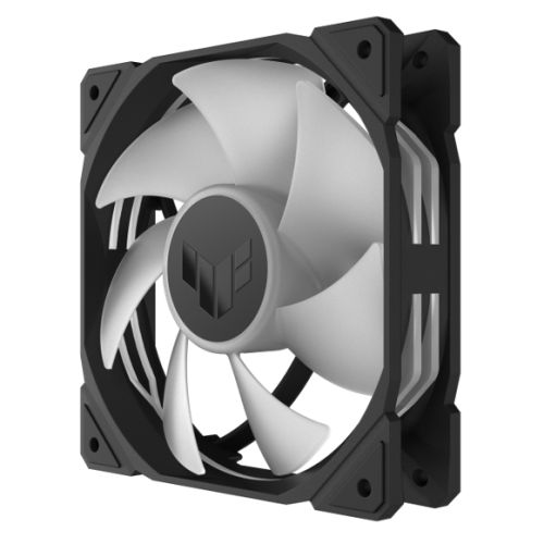 Asus TUF Gaming TR120 ARGB 12cm PWM Case Fan (Single), Hydraulic  Bearing, 28mm Frame, Double-layer LED Matrix Design, 2000 RPM, Black