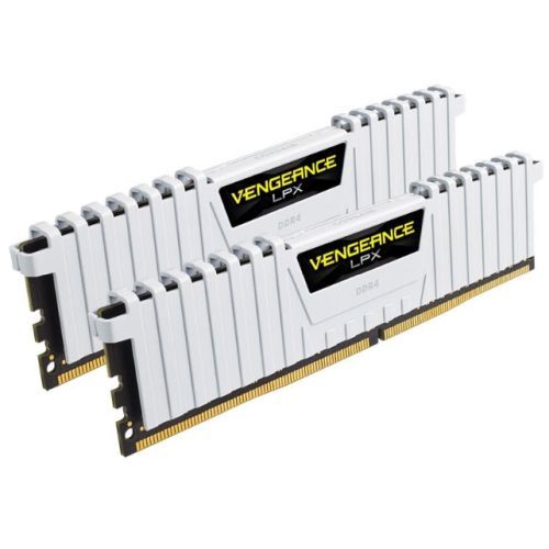 Corsair Vengeance LPX 32GB Kit (2 x 16GB), DDR4, 3200MHz, CL16, XMP 2.0, White, DIMM Memory - PC Gear UK