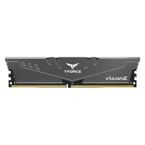 Team T-Force Vulcan Z 8GB, DDR4, 3200MHz (PC4-25600), CL16, XMP 2.0, DIMM Memory, Grey, OEM (Anti Static Bag) - PC Gear UK