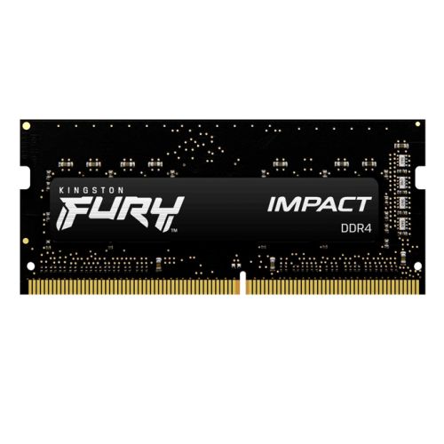 Kingston Fury Impact 8GB, DDR4, 3200MHz (PC4-25600), CL20, XMP, SODIMM Memory - PC Gear UK