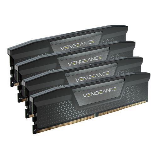 Corsair Vengeance 128GB Kit (4 x 32GB), DDR5, 5600MHz (PC5-44800), CL40, 1.25V, PMIC, XMP 3.0, Black, DIMM Memory - PC Gear UK