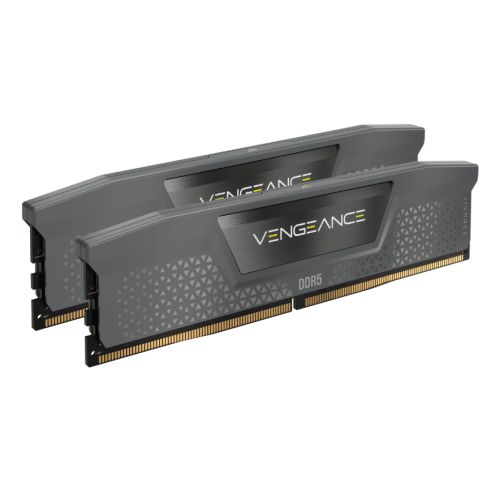 Corsair Vengeance 32GB Kit (2 x 16GB), DDR5, 6000MHz (PC5-48000), CL36, 1.35V, AMD EXPO & Intel XMP 3.0, PMIC, Grey, DIMM Memory - PC Gear UK