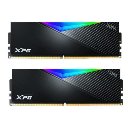 ADATA XPG Lancer RGB 32GB Kit (2 x 16GB), DDR5, 6400MHz, CL32, 1.4V, ECC, AMD EXPO & Intel XMP 3.0, PMIC, DIMM Memory - PC Gear UK