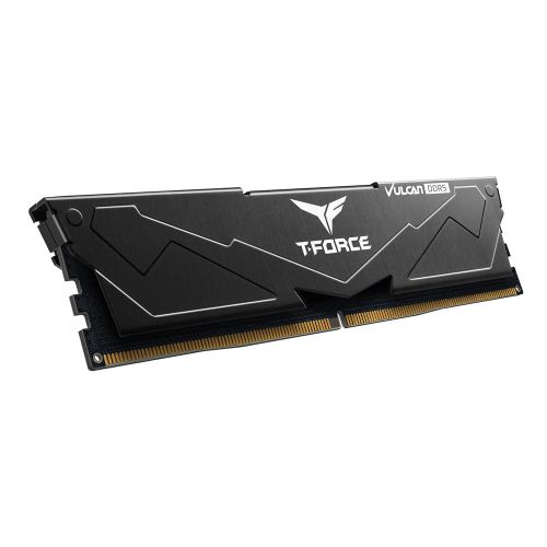 Team T-Force Vulcan FLBD532G6400HC40BDC01 32GB System Memory (2 x 16GB), DDR5 6400, 40-40-40-84, 1.35v, Black, Retail Boxed