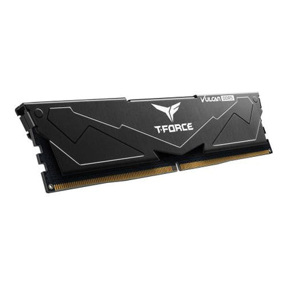 Team T-Force Vulcan FLBD532G6400HC40BDC01 32GB System Memory (2 x 16GB), DDR5 6400, 40-40-40-84, 1.35v, Black, Retail Boxed