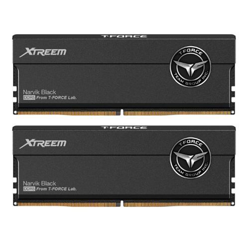 Team T-Force Xtreem 32GB Kit (2 x 16GB), DDR5, 8000MHz (PC5-64000), CL38, ECC, AMD EXPO & Intel XMP 3.0, PMIC, DIMM Memory, Black - PC Gear UK