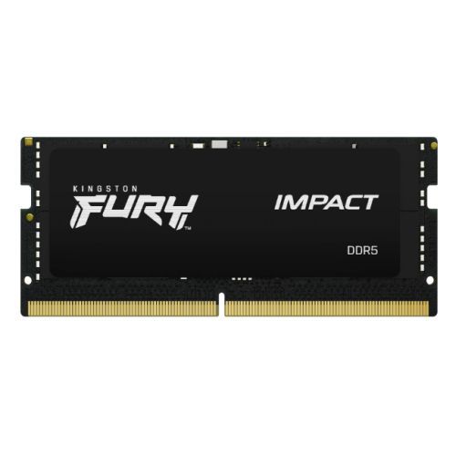 Kingston Fury Impact 32GB, DDR5, 5600MHz (PC5-44800), CL40, 1.1V, Intel XMP 3.0, SODIMM Memory - PC Gear UK