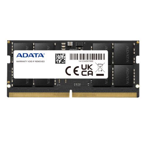ADATA Premier 8GB, DDR5, 4800MHz (PC5-38400), CL40, 1.1V, ECC, SODIMM Memory - PC Gear UK