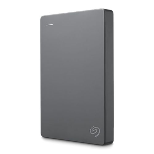 Seagate Basic 4TB Portable External Hard Drive, 2.5", USB 3.0, Grey - PC Gear UK