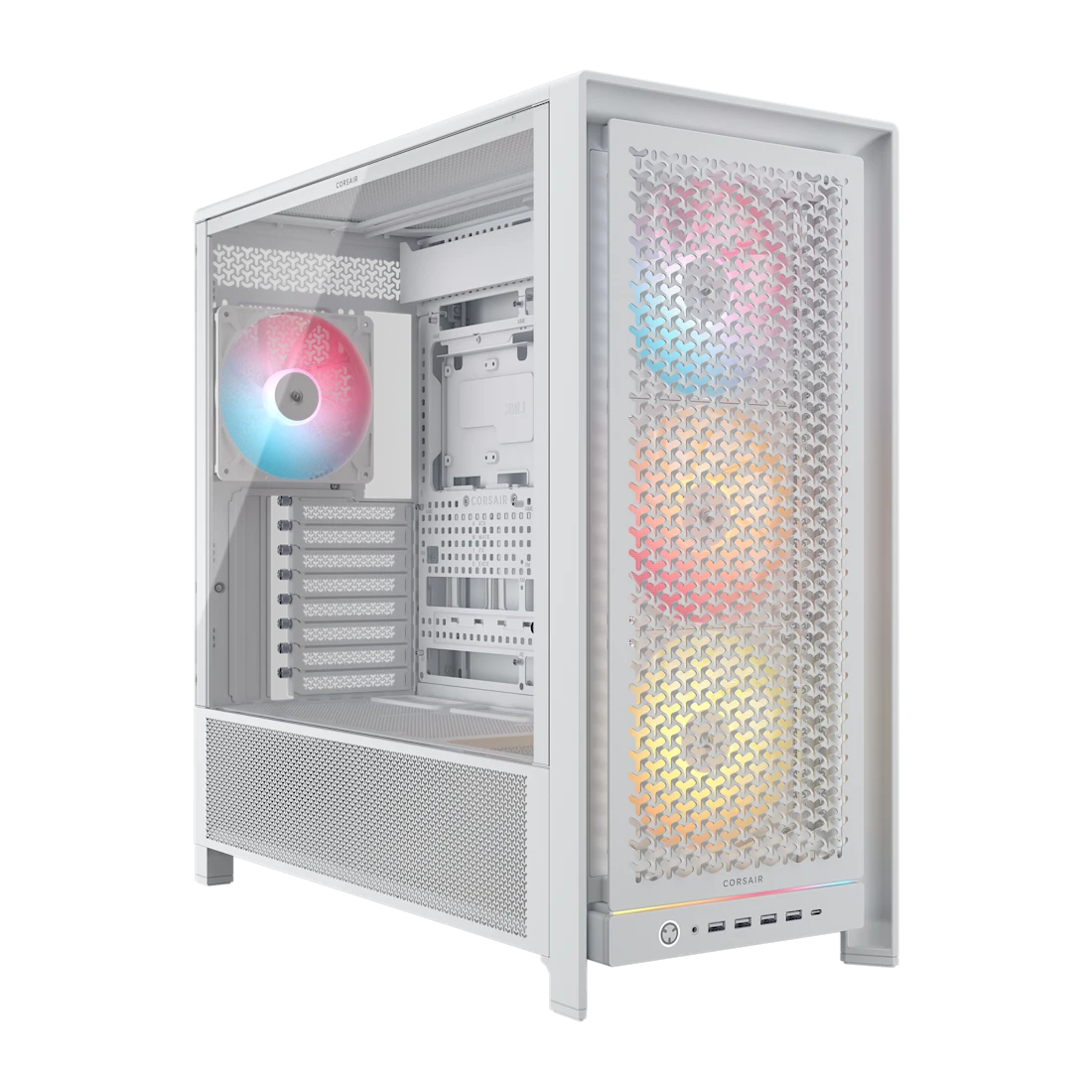 Corsair FRAME 5000D RS ARGB Mid-Tower PC Case - White