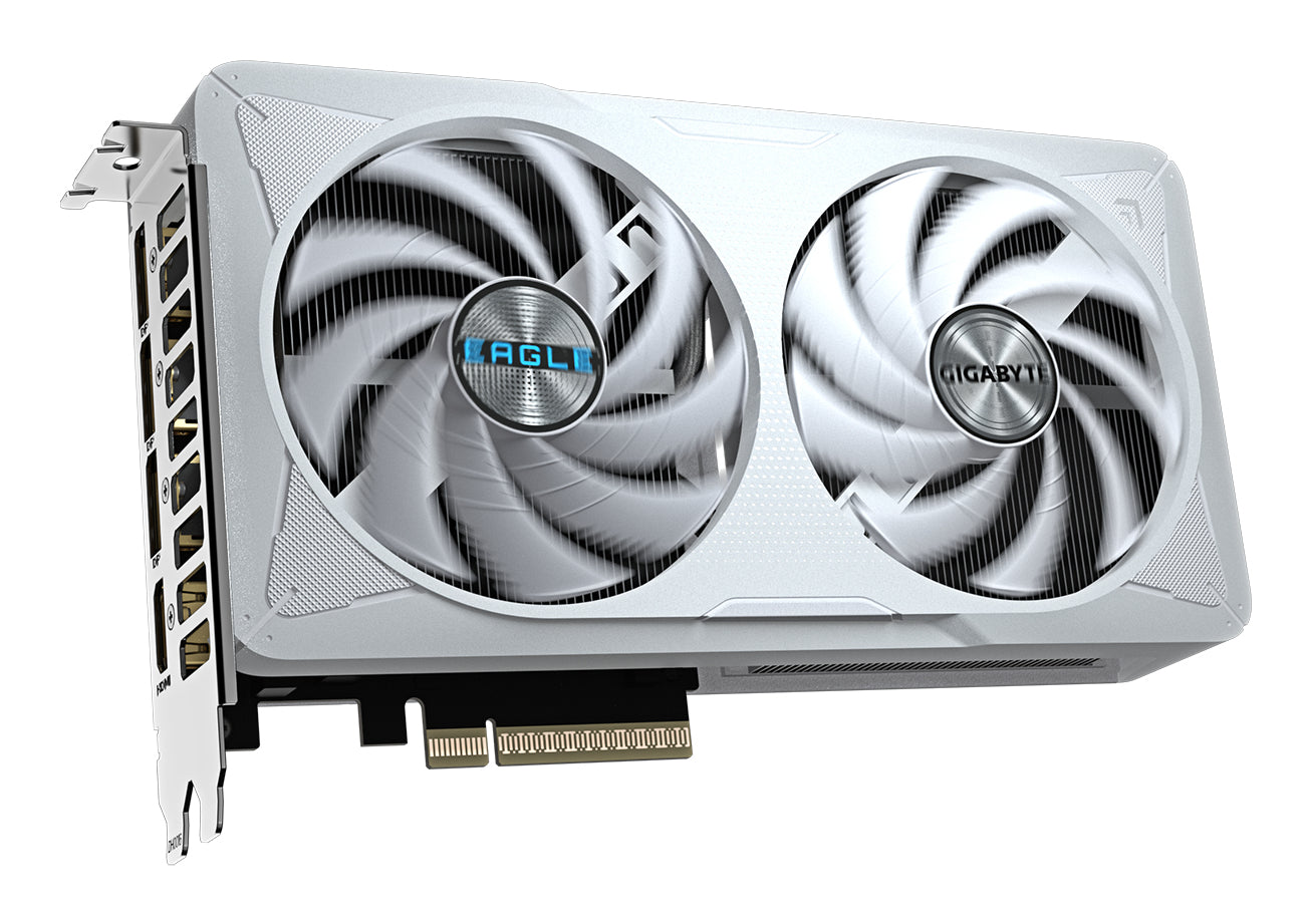 GIGABYTE GeForce RTX 5060 EAGLE OC ICE 8G, GDDR7 8GB, PCIe 5.0, 2550 MHz, White