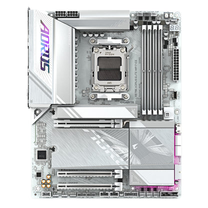 GIGABYTE X870E AORUS ELITE WIFI7 ICE, AMD X870E, Socket AM5, ATX