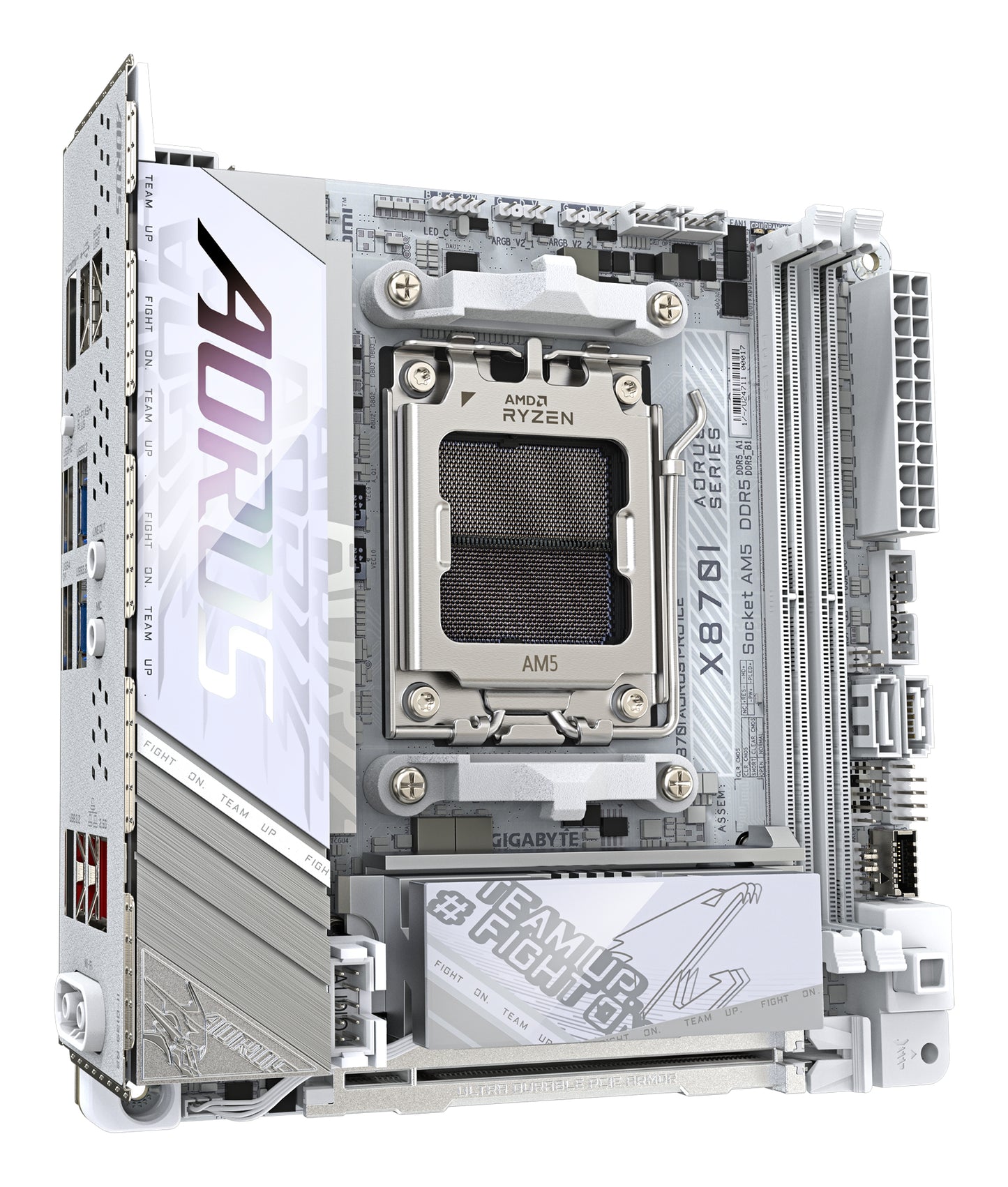 GIGABYTE X870I AORUS PRO ICE, AMD X870, Socket AM5, Mini-ITX