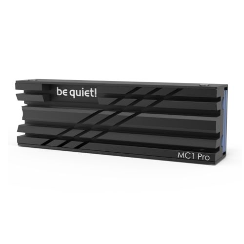 Be Quiet! MC1 PRO M.2 SSD Cooler w/ Integrated Heat Pipe, For Single & Double Sided M.2 2280 Modules - PC Gear UK