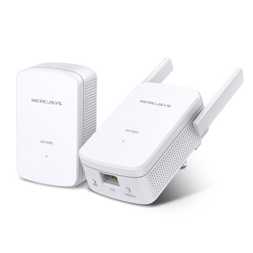Mercusys (MP510 KIT) 300Mbps Wireless N Powerline Adapter Kit, AV2 1000, 1-Port - PC Gear UK