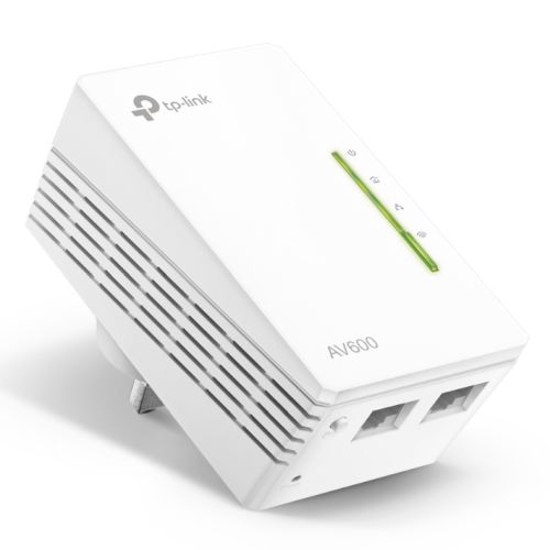 TP-LINK (TL-WPA4220) 300Mbps AV600 Wireless N Powerline Extender, Single Add-on Adapter - PC Gear UK