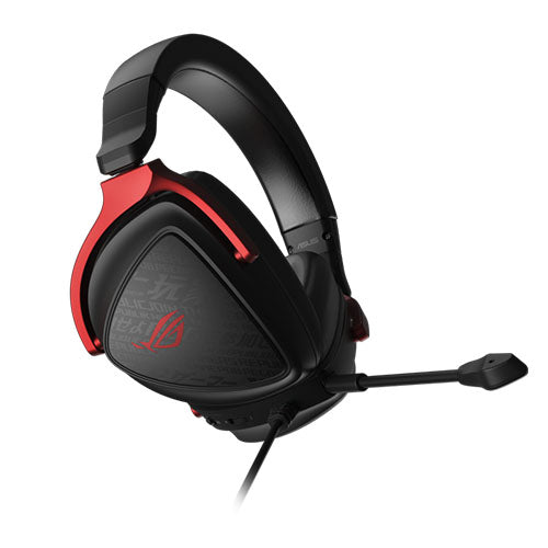 Asus ROG DELTA S Core Gaming Headset, Hi-Res, 3.5mm Jack, Boom Mic, Lightweight, PS5 Compatible - PC Gear UK
