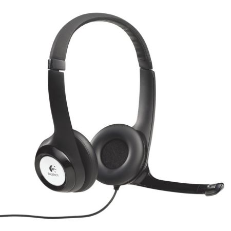 Logitech H390 USB Headset with Boom Microphone, In-line Controls,  Enhanced Digital Audio, Padded Headband & Earcups - PC Gear UK