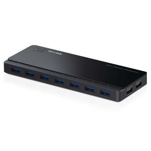 TP-LINK (UH720) External 7-Port USB 3.0 Hub, Hot Plugging, 2 x 5V/2.4A Charging Ports - PC Gear UK