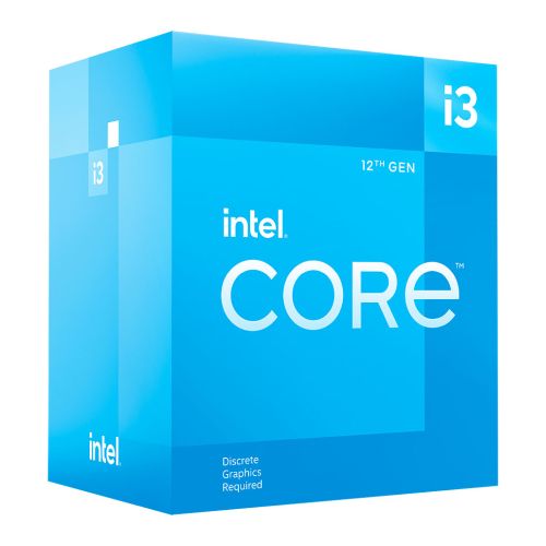 Intel Core i3-12100F CPU, 1700, 3.3 GHz (4.3 Turbo), Quad Core, 58W, 12MB Cache, Alder Lake, No Graphics - PC Gear UK