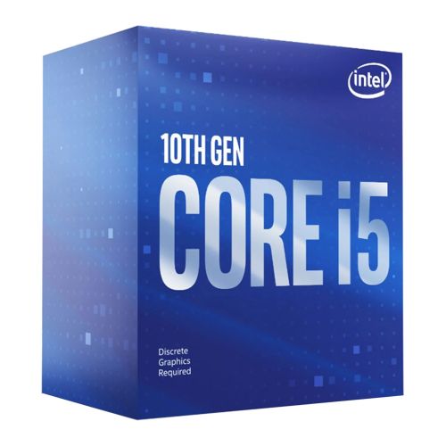Intel Core I5-10400F CPU, 1200, 2.9 GHz (4.3 Turbo), 6-Core, 65W, 14nm, 12MB Cache, Comet Lake, No Graphics - PC Gear UK