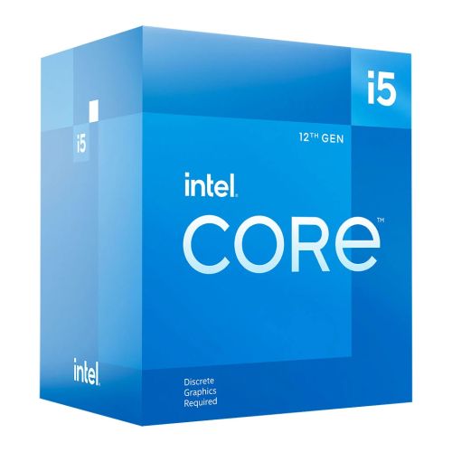 Intel Core i5-12400F CPU, 1700, 2.5 GHz (4.4 Turbo), 6-Core, 65W, 18MB Cache, Alder Lake, No Graphics - PC Gear UK