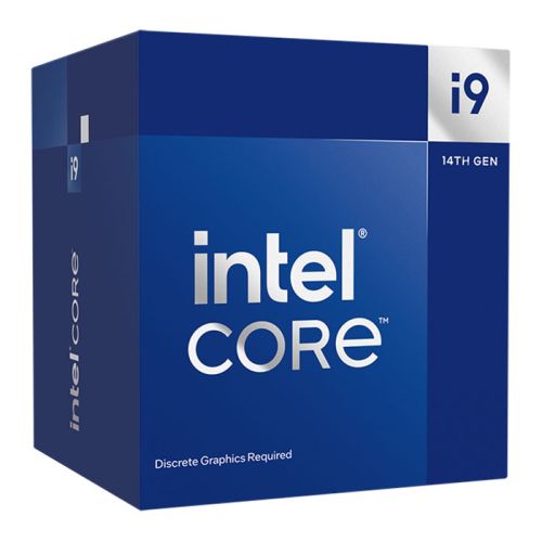 Intel Core i9-14900F CPU, 1700, Up to 5.8GHz, 24-Core, 65W (219W Turbo), 10nm, 36MB Cache, Raptor Lake Refresh, No Graphics - PC Gear UK