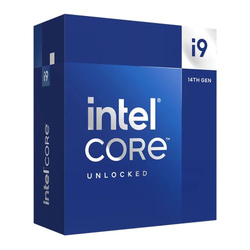 Intel Core i9-14900K CPU, 1700, 3.2 GHz (6.0 Turbo), 24-Core, 125W (253W Turbo), 10nm, 36MB Cache, Unlocked, Raptor Lake Refresh, NO HEATSINK/FAN - PC Gear UK