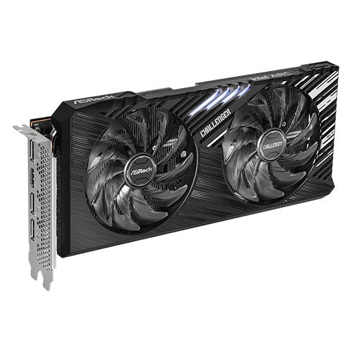 Asrock Intel ARC A750 Challenger SE 8GB OC, 8GB DDR6, HDMI, 3 DP, 2200MHz Clock, LED Lighting, Overclocked