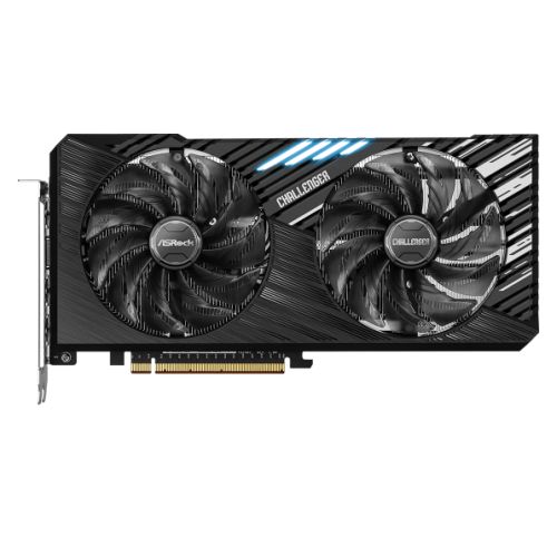 Asrock Intel Arc A770 Challenger SE 16GB OC, 16GB DDR6, HDMI, 3 DP, 2150MHz Clock, LED Lighting, Overclocked - PC Gear UK