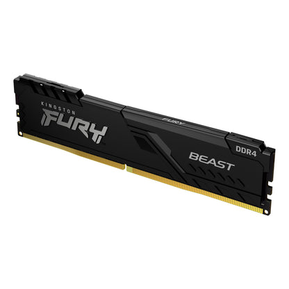 Kingston FURY Beast, 16GB, DDR4, 3200MT/s, CL16, 288-pin DIMM, Black