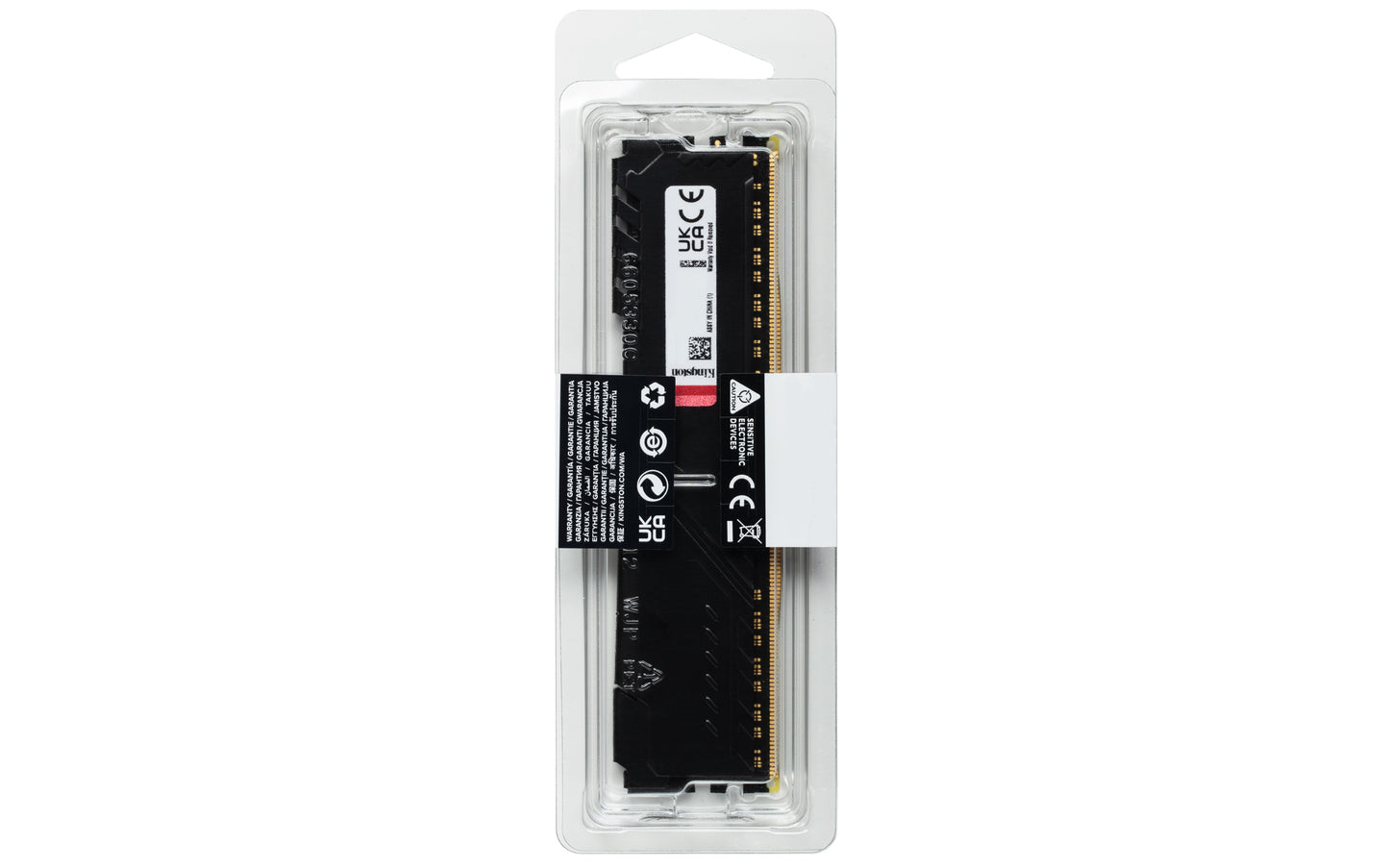 Kingston FURY Beast, 16GB, DDR4, 3200MT/s, CL16, 288-pin DIMM, Black