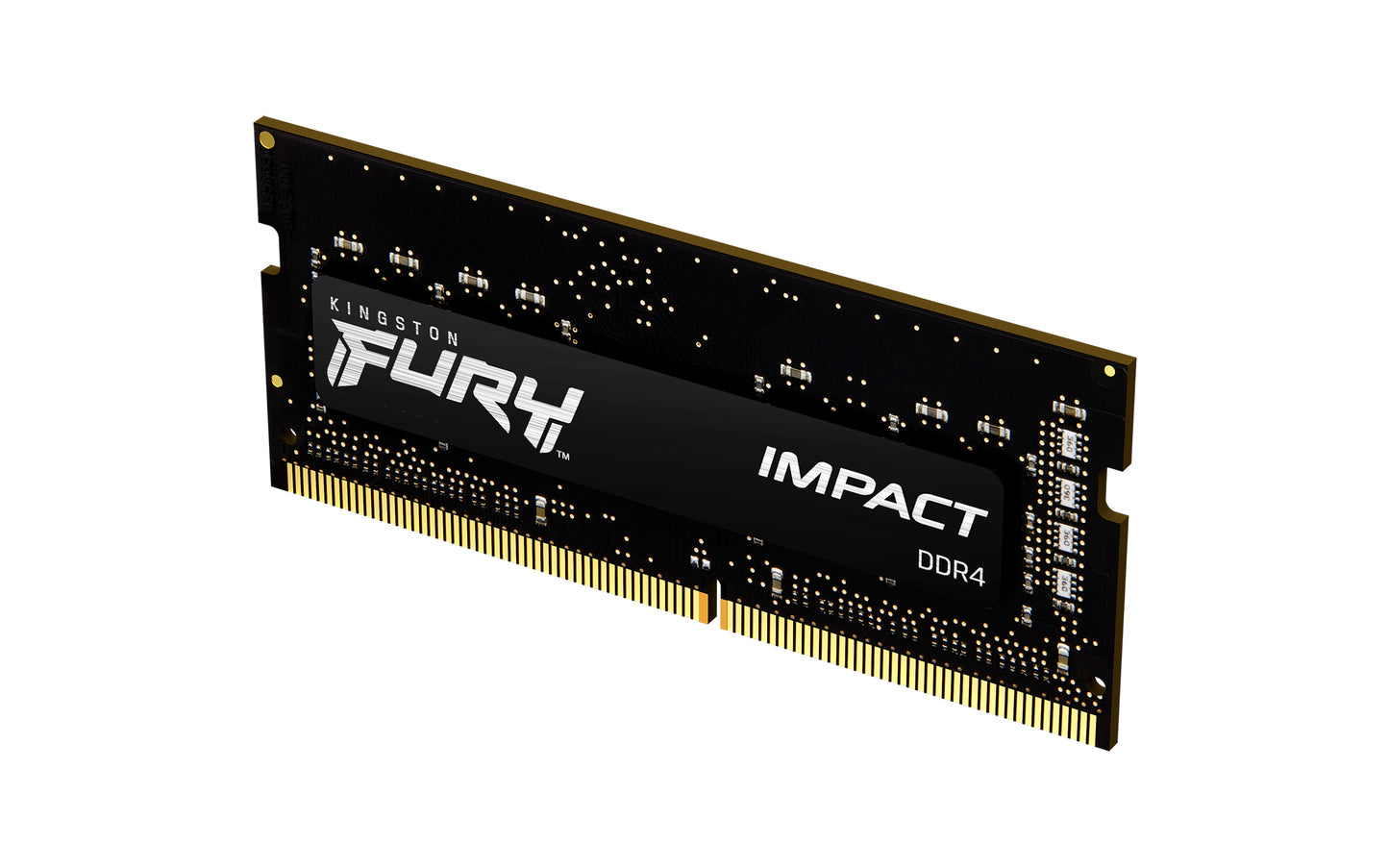 Kingston FURY Impact, 16GB, DDR4, 3200MT/s, CL20, 260-pin SO-DIMM, Laptop Memory