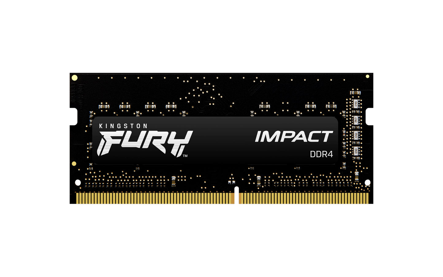 Kingston FURY Impact, 16GB, DDR4, 3200MT/s, CL20, 260-pin SO-DIMM, Laptop Memory