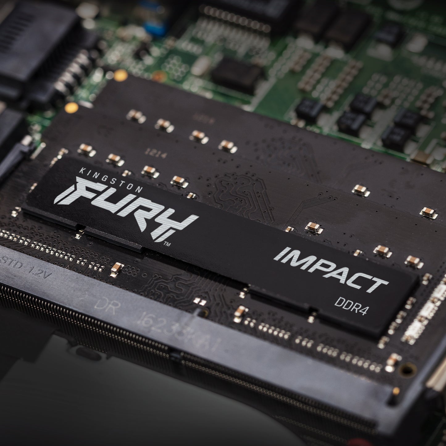 Kingston FURY Impact, 16GB, DDR4, 3200MT/s, CL20, 260-pin SO-DIMM, Laptop Memory
