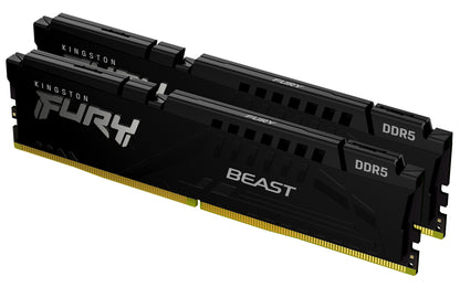 Kingston FURY Beast 128GB DDR5 5600MT/s CL40 DIMM Kit of 2 Black