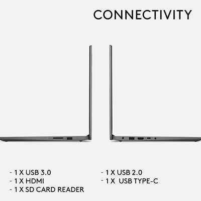 Lenovo IdeaPad 1 Laptop, 15.6 Inch Full HD Screen, AMD Ryzen 5 7520U, 16GB DDR5 RAM, 512GB SSD, Windows 11 Home S